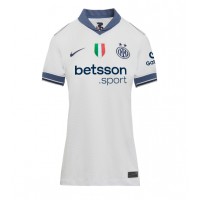 Camisa de Futebol Inter Milan Alessandro Bastoni #95 Equipamento Secundário Mulheres 2024-25 Manga Curta